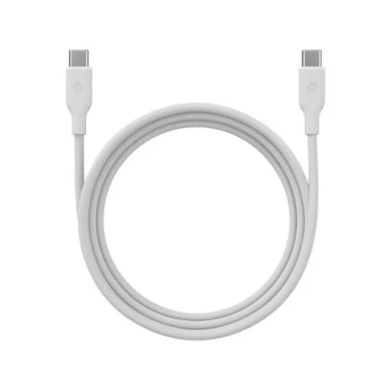 Bazic Gocharge Weave Usb-C To Usb-C 480Mbps 60W Cable 1.5M - White